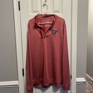 Men's Cutter & Buck 2019 Washington Nationals‎ Stretch Quarter-Zip Pullover 2XL